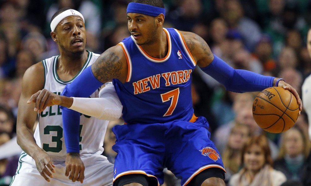 Carmelo Anthony i Paul Pierce