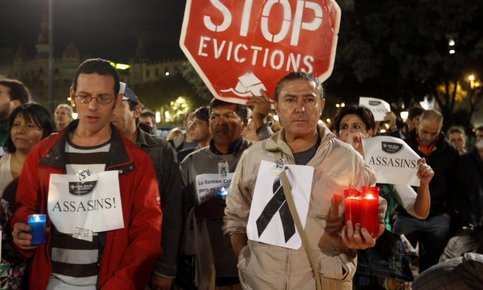 Španjolska deložacije