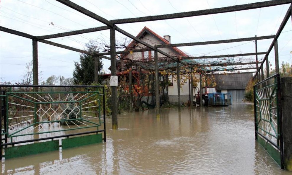 Cestica - Rijeka Drava izlila se kod mjesta Otok Virje i poplavila tridesetak kuća (22)