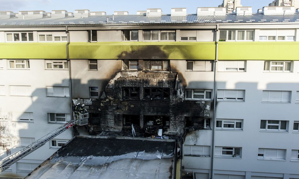 Požar je oštetio više studentskih soba