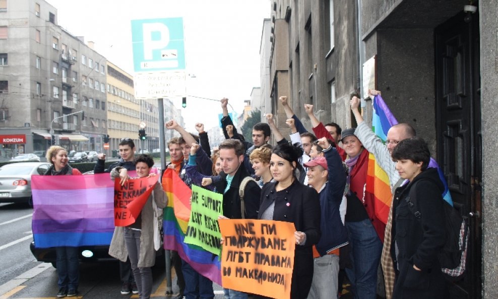 Zagreb Pride - Prosvjed