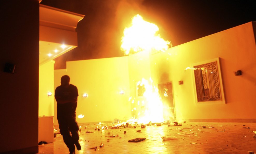 Raketni napad u Bengaziju