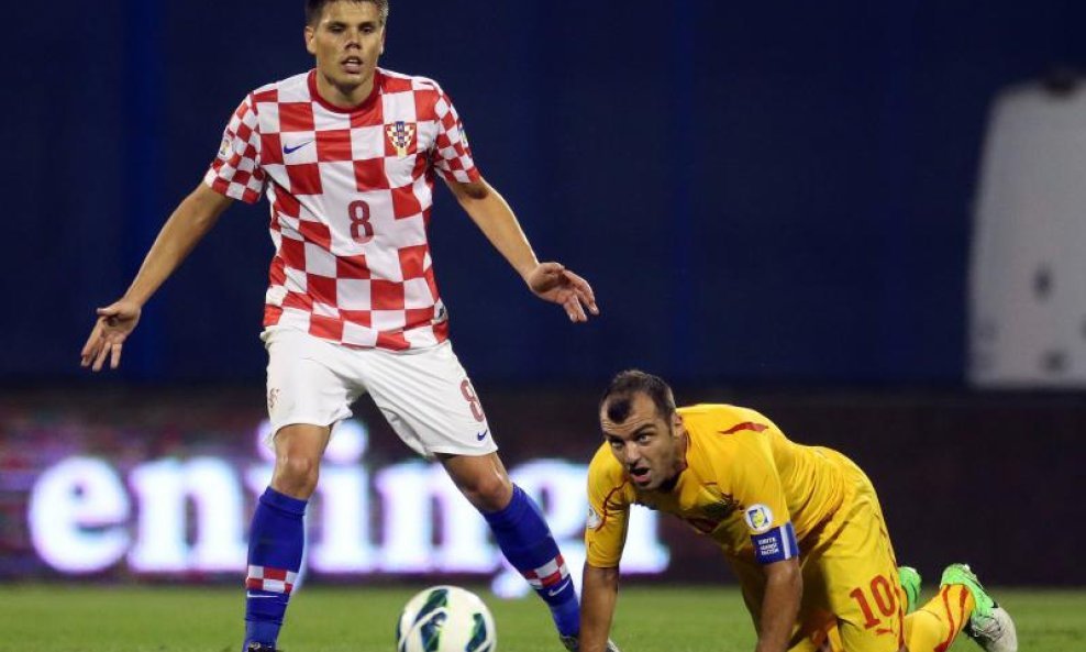 Hrvatska - Makedonija, Ognjen Vukojević i Goran Pandev