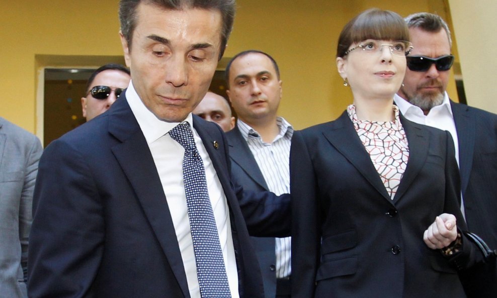 Bidzina Ivanišvili i supruga Eka Khvedelidze 