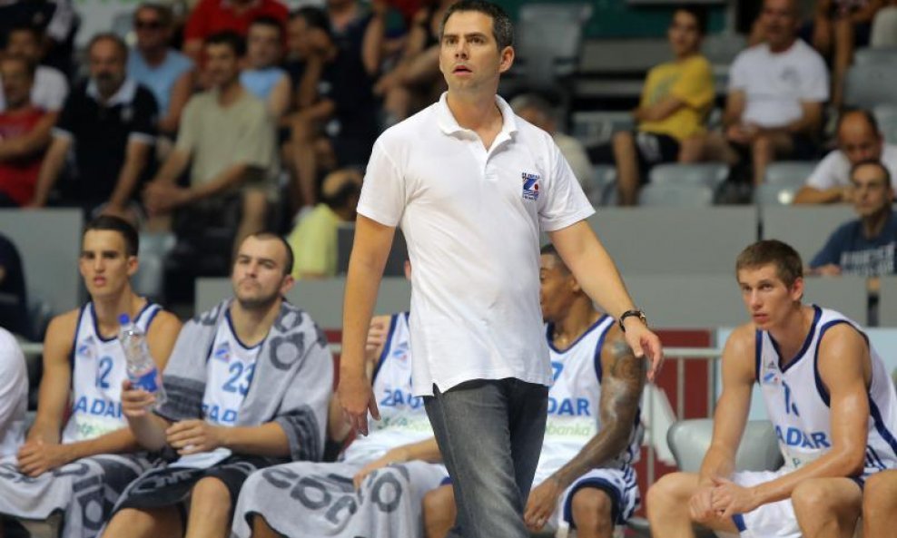 Trener Zadrana Ante Nazor