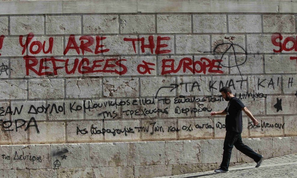 Grčka - europske izbjeglice
