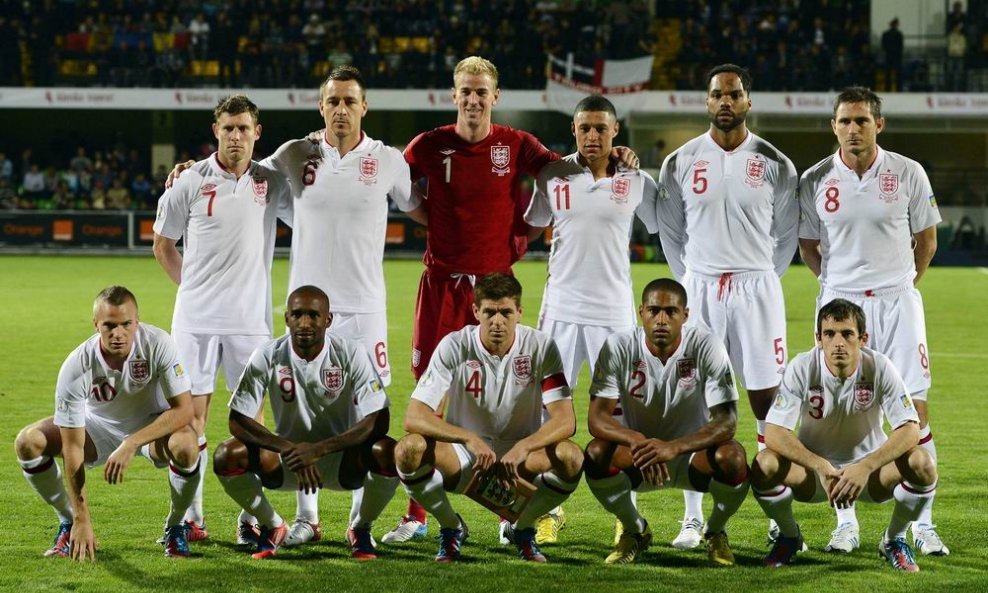 Engleska nogometna reprezentacija rujan 2012