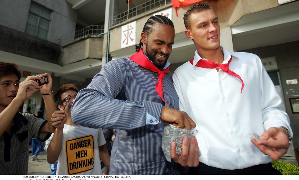 Ronny Turiaf i Andris Biedrinš