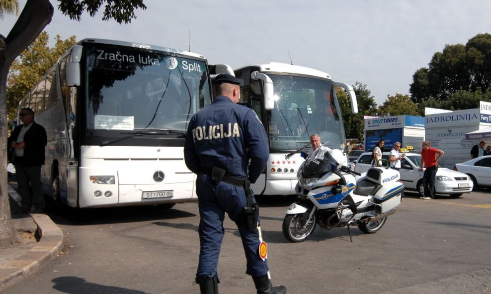 policija zračna luka split