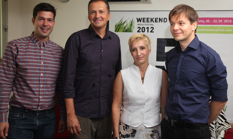 Nikola Vrdoljak, Tomo Ricov, Aleksandra Kolarić i Davor Bruketa