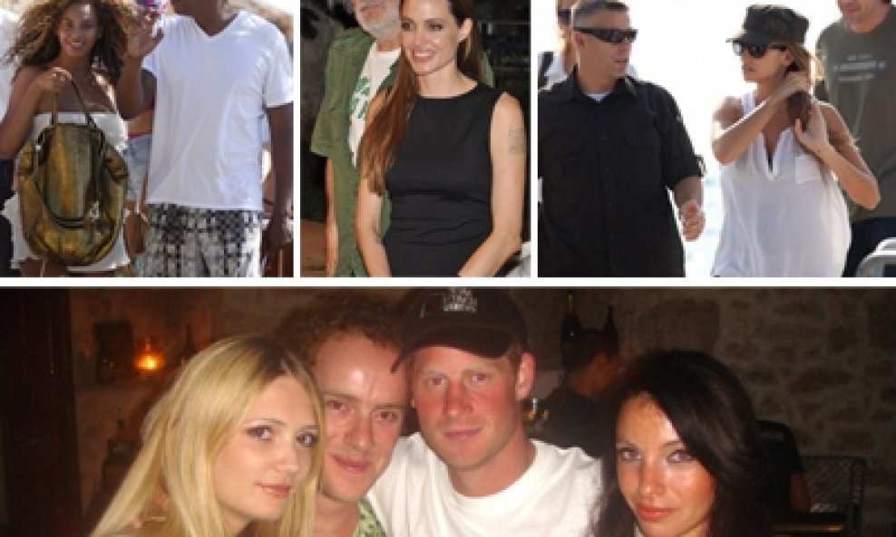 Angelina Jolie, Penelope Cruz, princ Harry, Beyonce i Jay-Z, kolaž