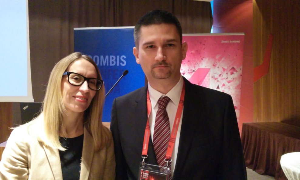 Ivana Beli Oštarčević i Tomislav Kosanović (Hrvatski Telekom)