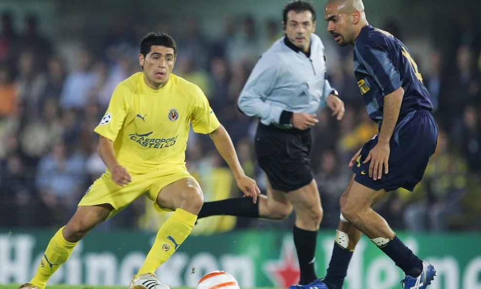 Juan Sebastian Veron Juan Roman Riquelme