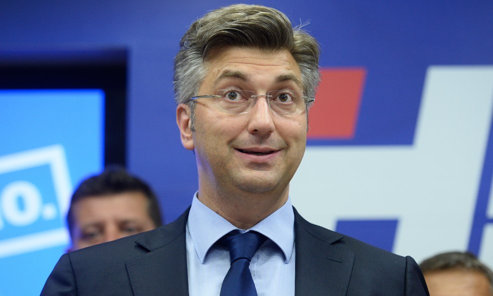 Predsjednik HDZ-a Andrej Plenković