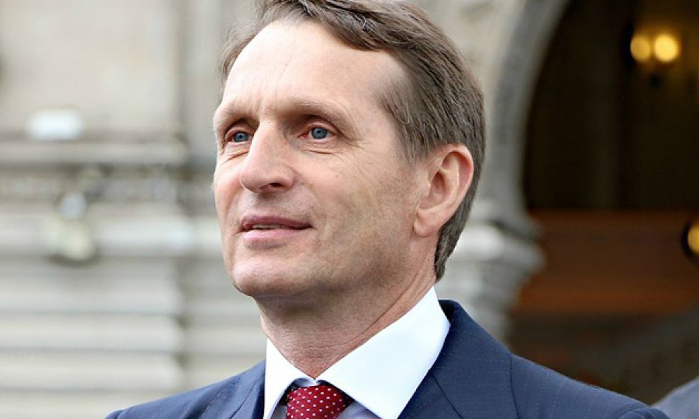 Sergej Nariškin je čovjek od posebnog Putinovog povjerenja