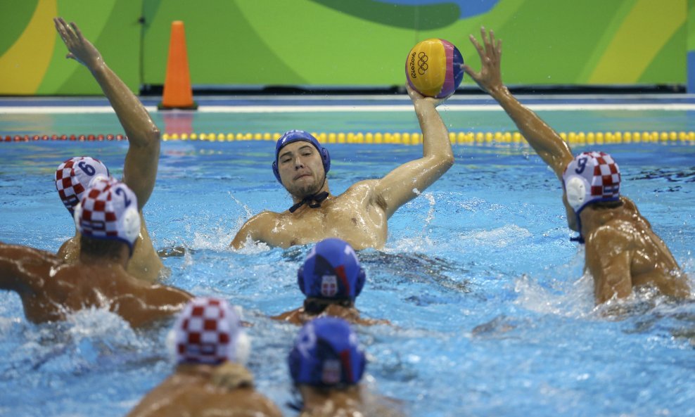 Dušan Mandić srpska vaterpolska reprezentacija hrvatska vaterpolska