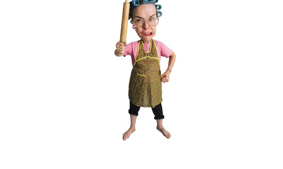 vikleri ljuta žena