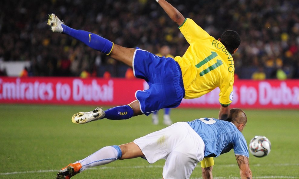 Robinho i Fabio Cannavaro