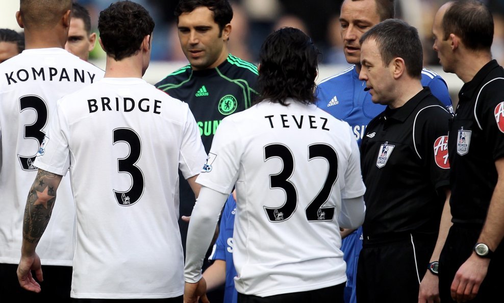 John Terry; Wayne Bridge, Chelsea-Manchester City 2010