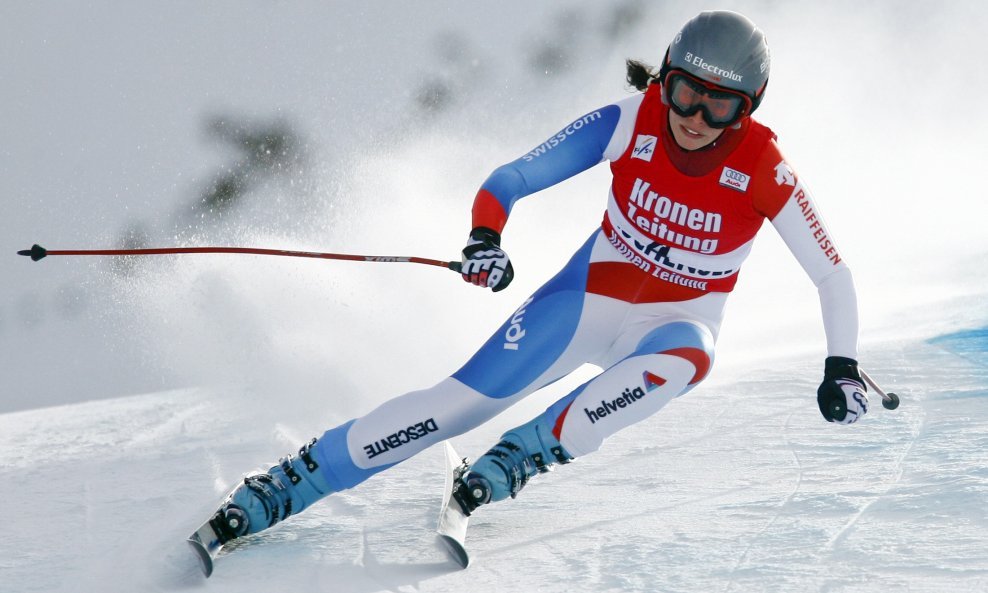 Dominique Gisin, švicarska skijašica, siječanj 2009.