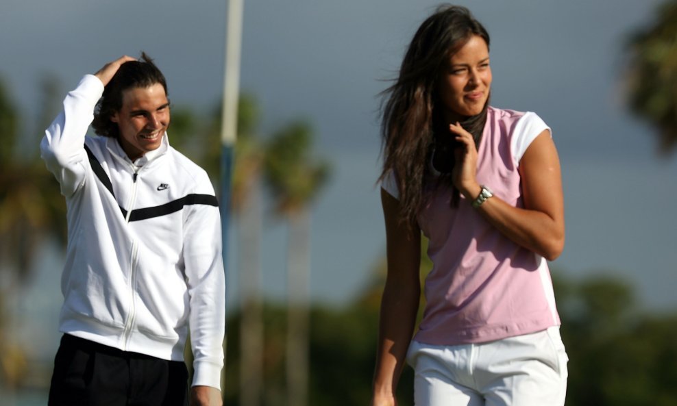 Ana Ivanović rafael nadal golf