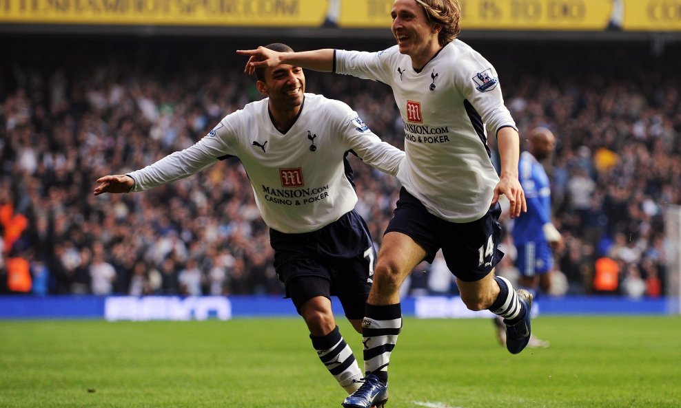 Luka Modrić; Aaron Lennon, Tottenham, 2008-09