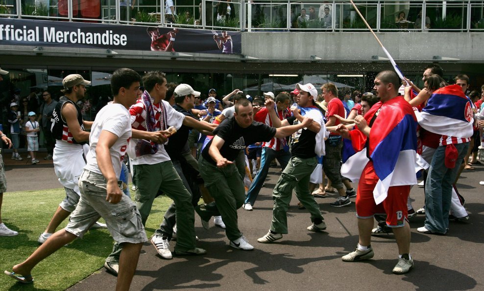 Tučnjava Srba i Hrvata, Australian Open, 2007.