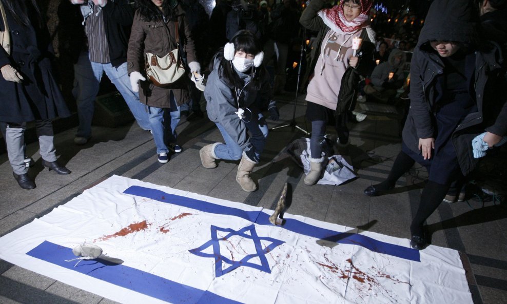 I u Koreji se prosvjeduje protiv Izraela