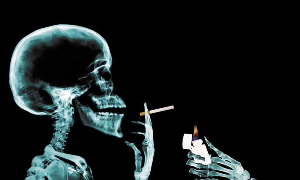 pušenje kostur