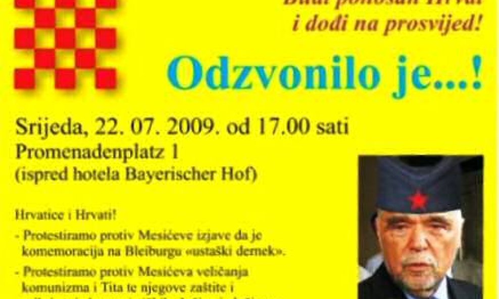 Mesić odzvonilo je