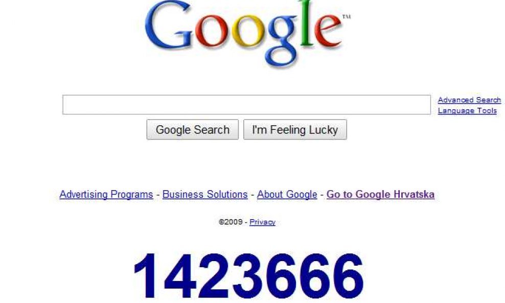 google brojac