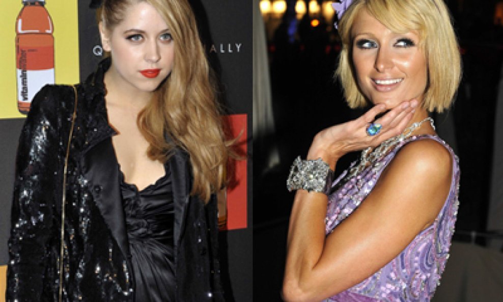 Peaches Geldof i Paris Hilton