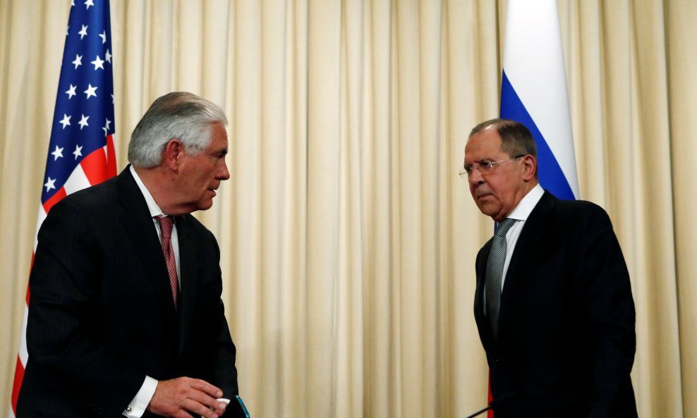 Rex Tillerson i Sergej Lavrov