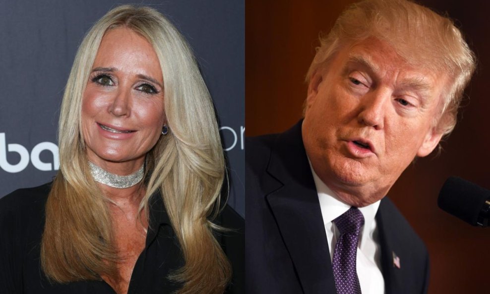 Kim Richards i Donald Trump