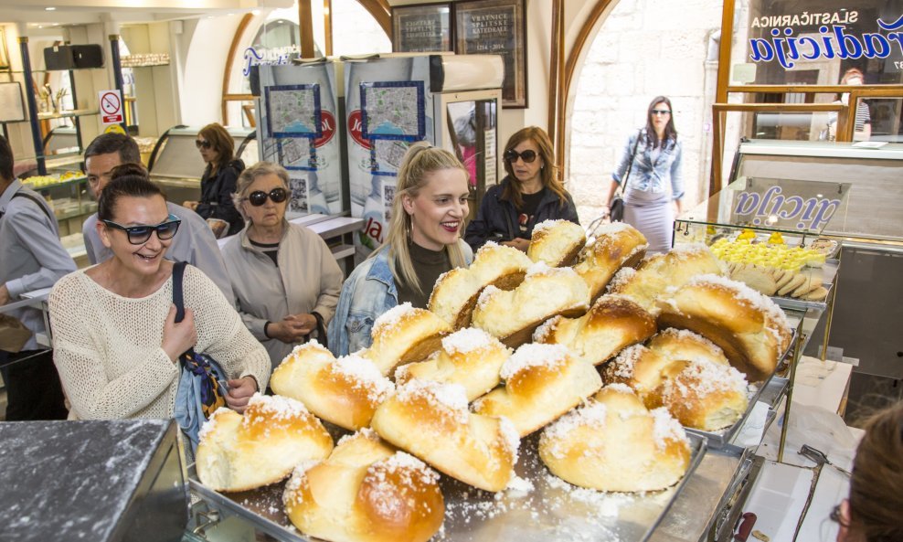 Slastičarna Kirigin u Splitu nezaobilazno je mjesto u vrijeme uskršnjih blagdana