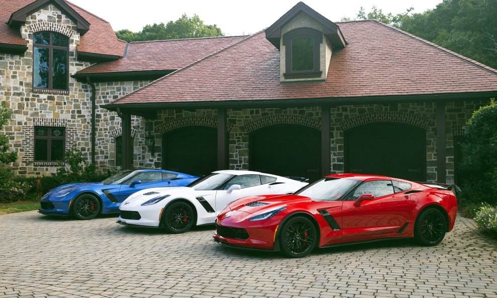 Chevrolet Corvette Z06, ilustracija.