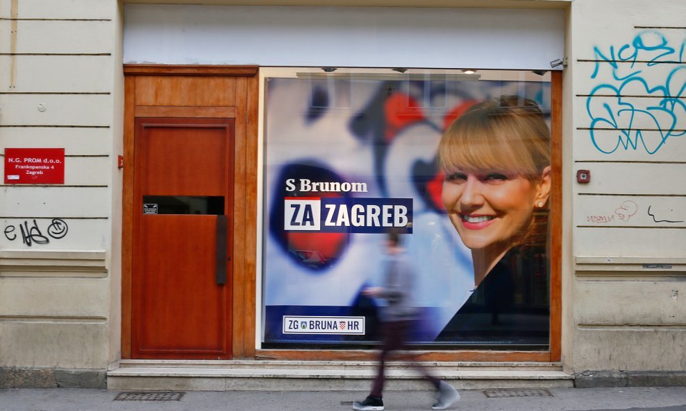 Stožer Brune Esih u Zagrebu