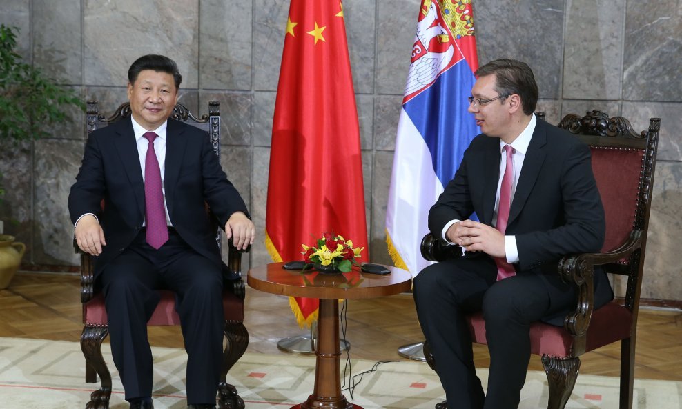 Xi Jinping i Aleksandar Vučić