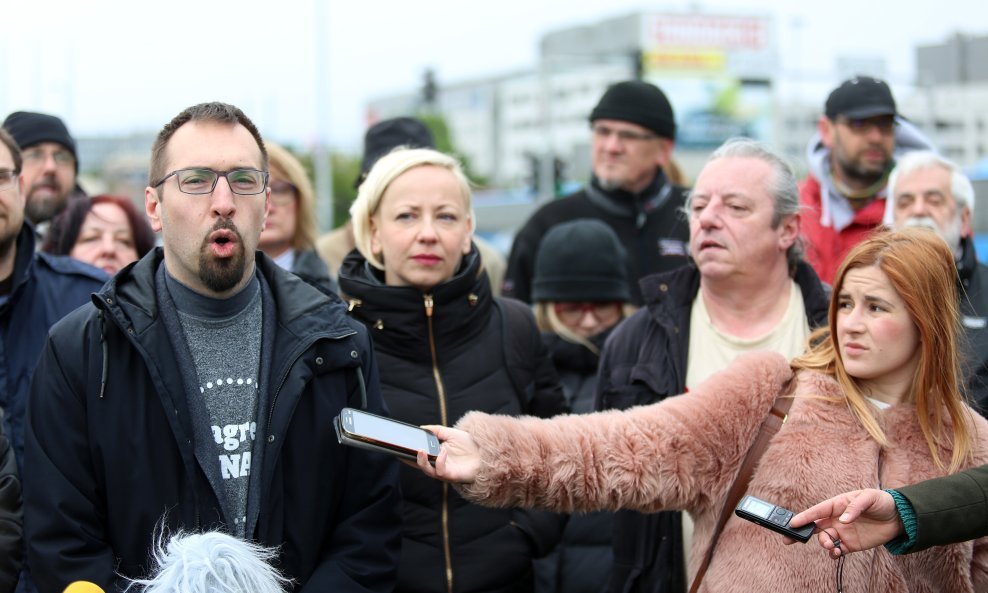 Tomislav Tomašević i Danijela Dolenc