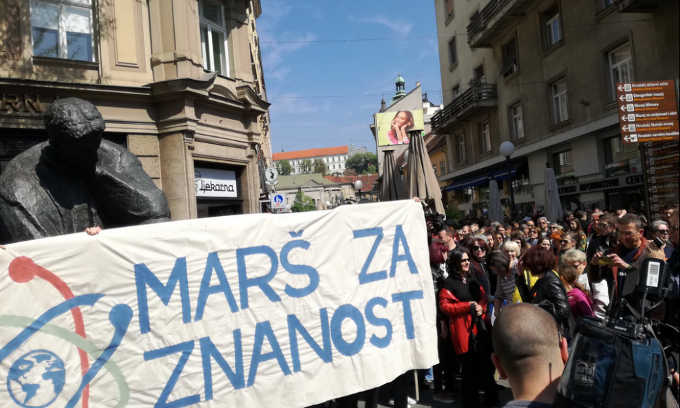 'Marš za znanost' u subotu u Zagrebu i u Splitu