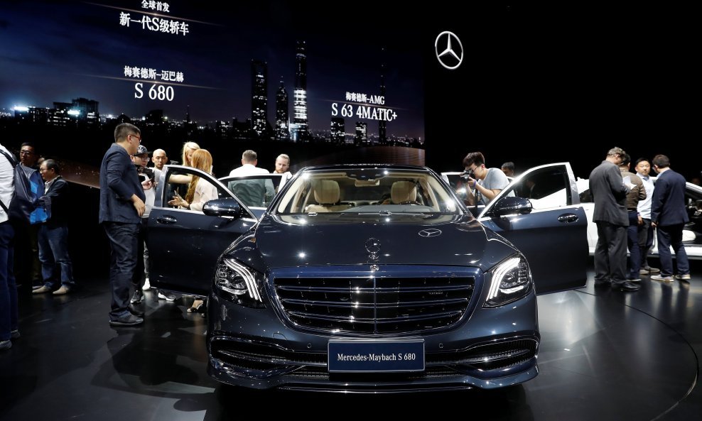 Mercedes-Maybach na salonu automobila u Šangaju