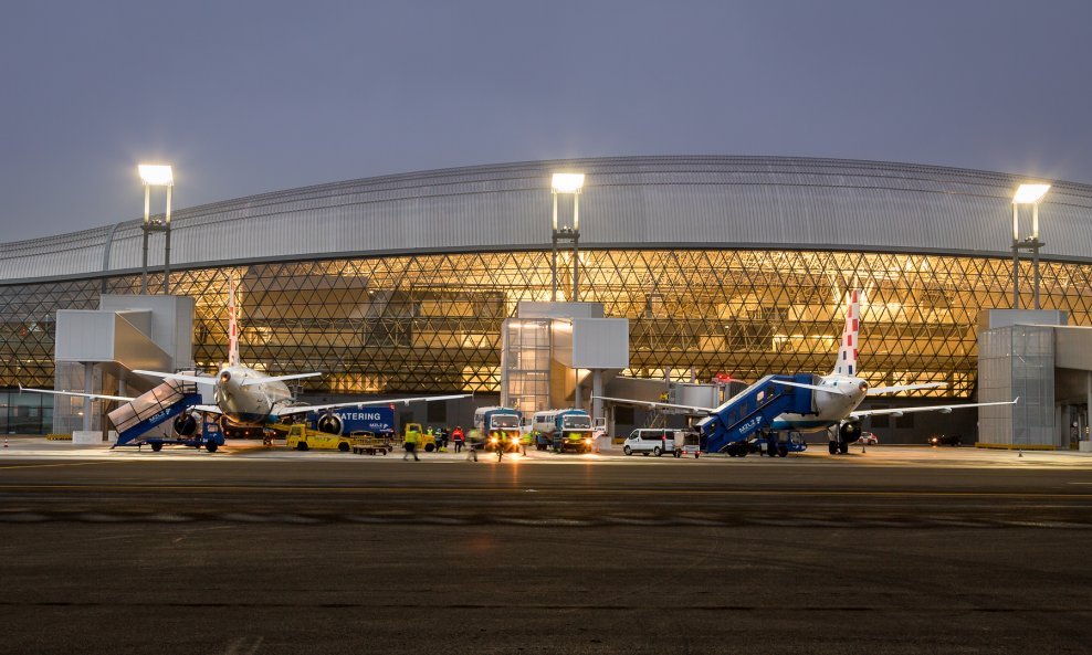 Croatia Airlines u zračnoj luci Franjo Tuđman