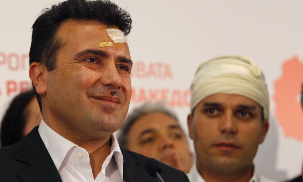 Zoran Zaev dan nakon napada