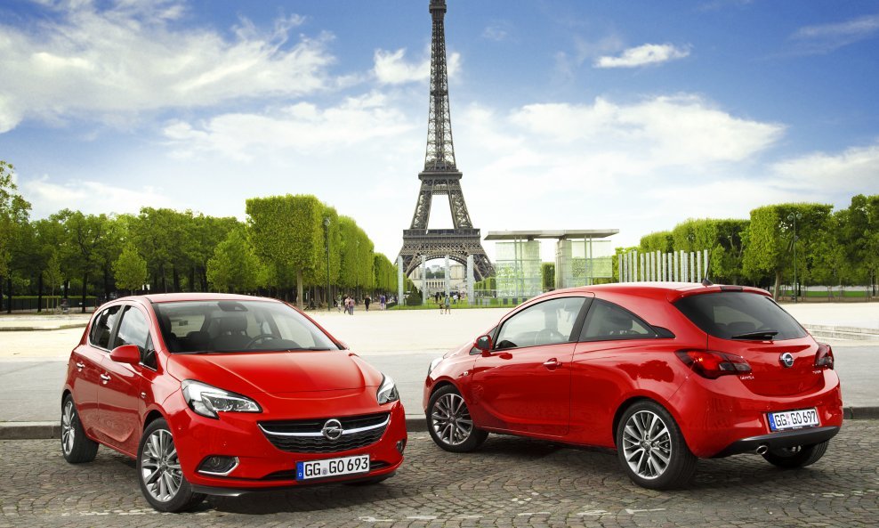 Opel Corsa u Parizu