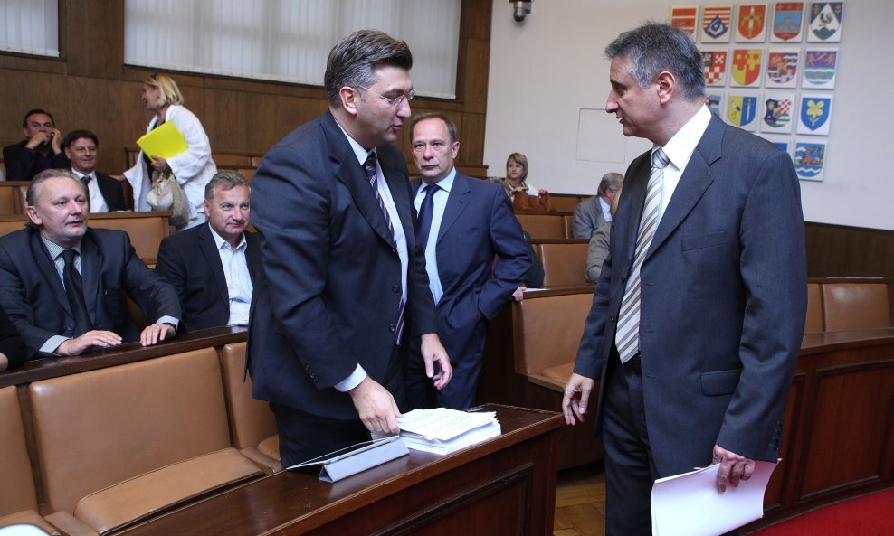 Andrej Plenković i Tomislav Karamarko