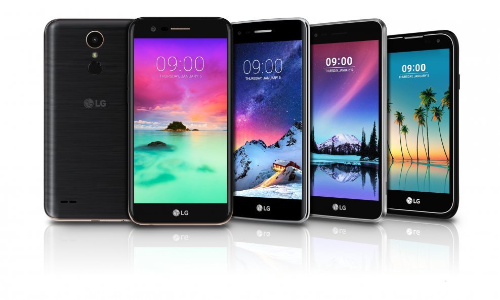 LG-jeva serija pametnih telefona K 