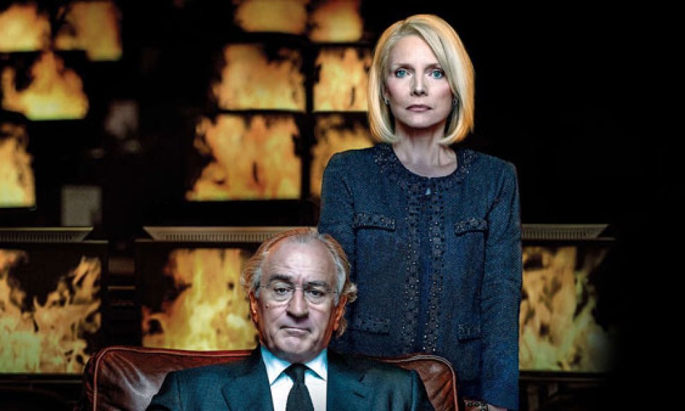Robert De Niro i Michelle Pfeiffer kao Bernie i Ruth Madoff u filmu 'The Wizard of Lies' (Čarobnjak laži)
