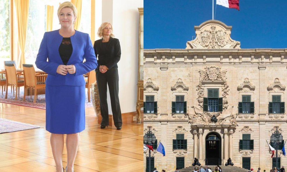 Kolinda Grabar Kitarović putuje na Maltu