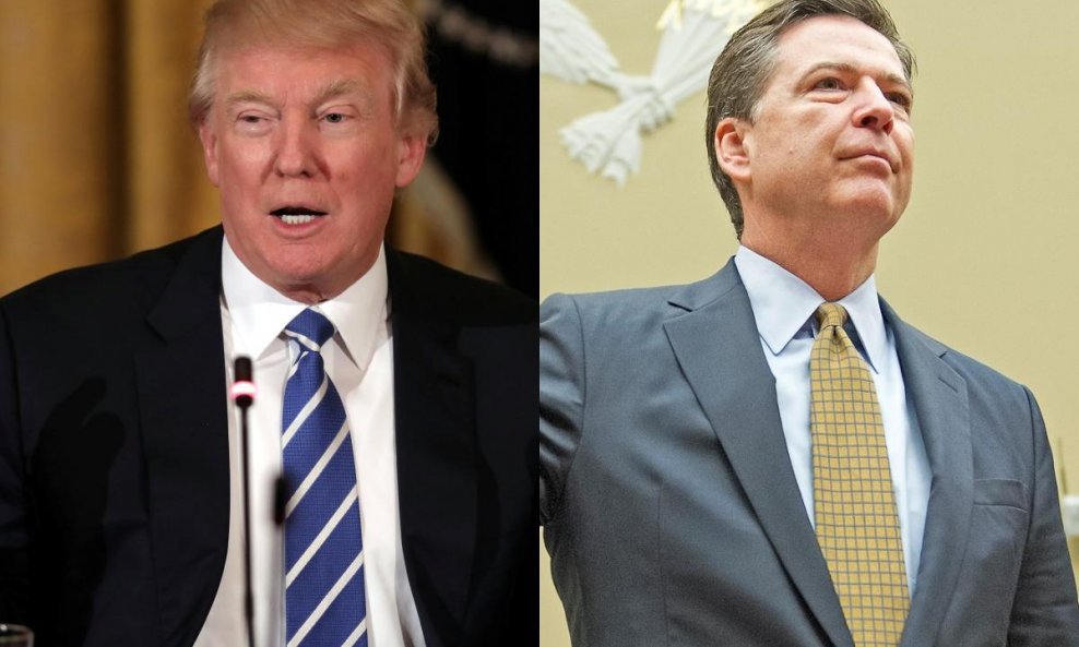 Donald Trump i James Comey