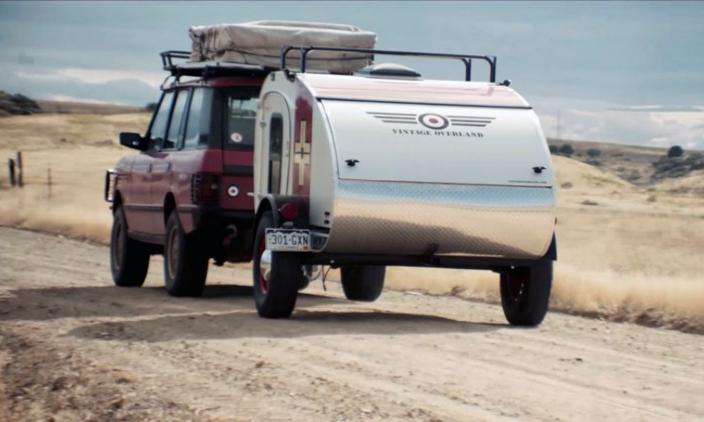 Vintage Overland kamp prikolica